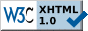 Valid XHMTL
